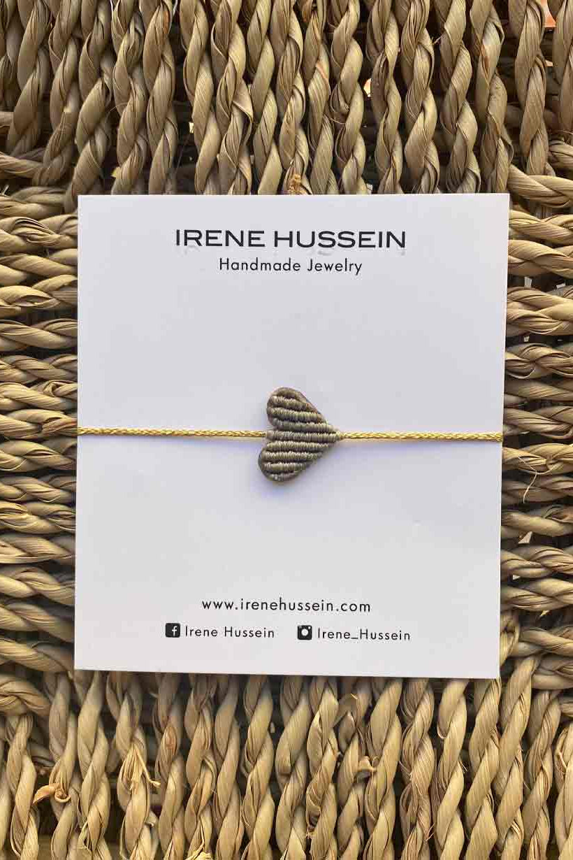 MAKRAMEE BRACELET "HEART"