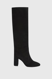 SUEDE BOOTS BLACK