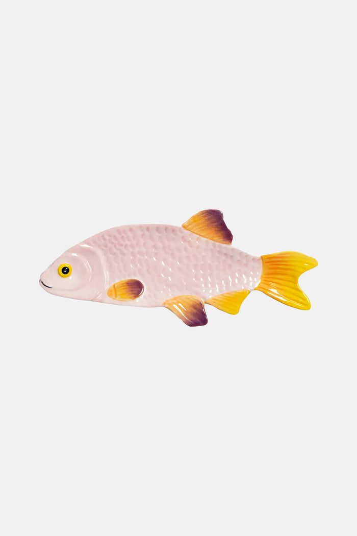 PLATE "SNAPPER" ROSE/ORANGE