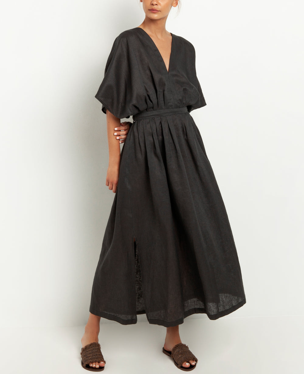 LINEN DRESS "ARIADNE"