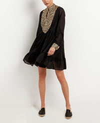 SHORT COTTON DRESS "TRIANGLE"