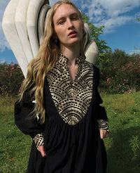 SHORT COTTON DRESS "TRIANGLE"