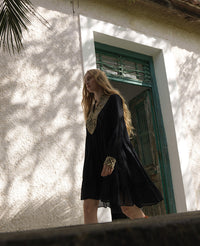 SHORT COTTON DRESS "TRIANGLE"