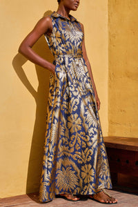 LONG SLEEVELESS DRESS "ASTYPALEA"