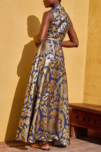 LONG SLEEVELESS DRESS "ASTYPALEA"