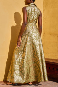 LONG SLEEVELESS DRESS "ASTYPALEA"