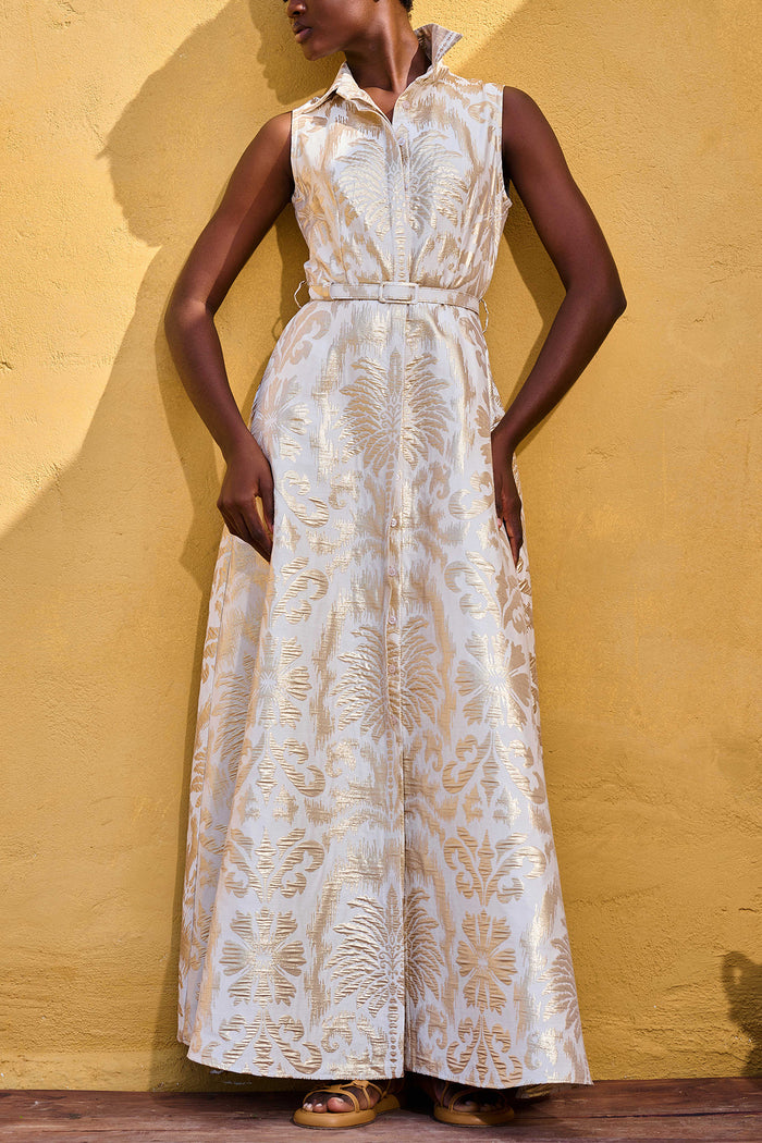 LONG SLEEVELESS DRESS "ASTYPALEA"