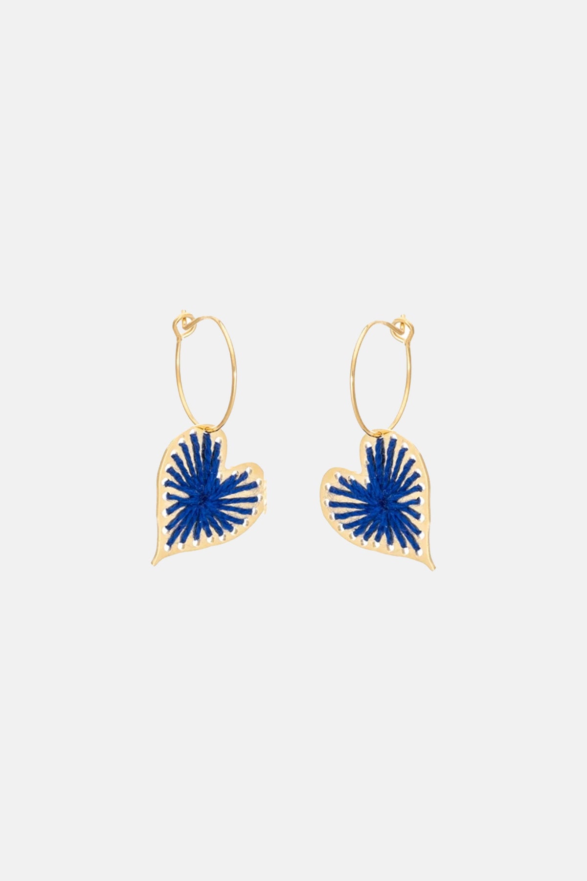 EARRINGS "AGAPI" ELECTRIC BLUE