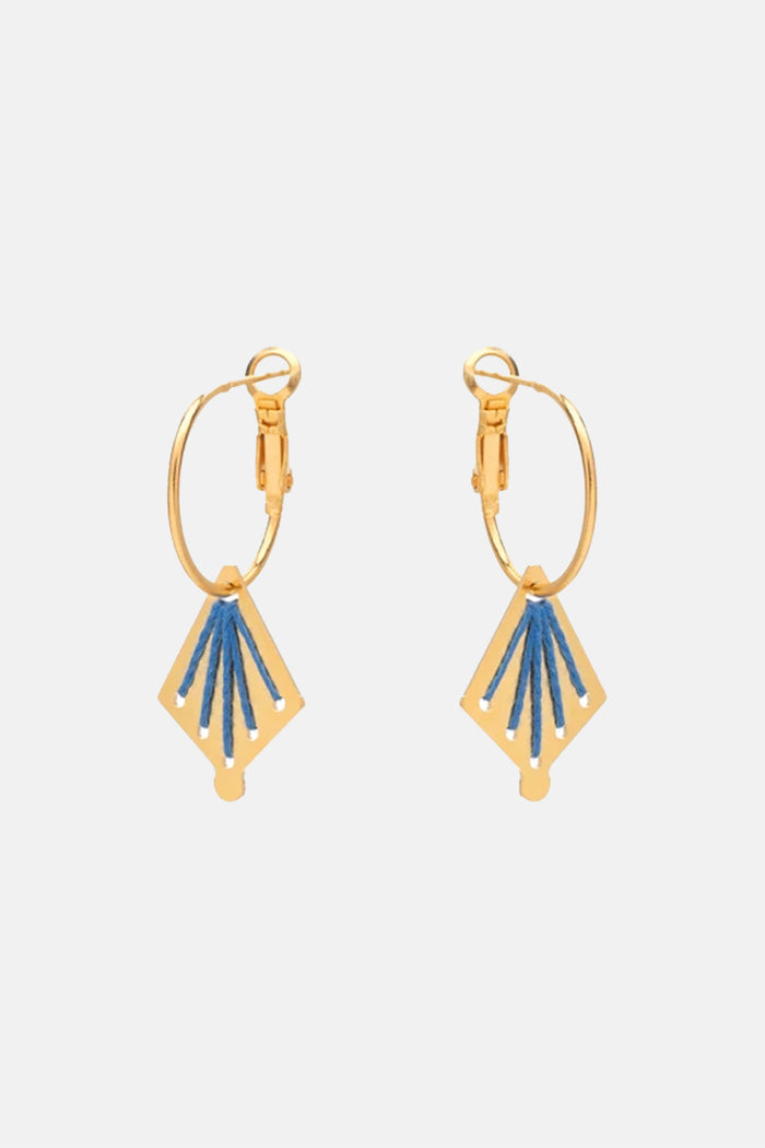 EARRINGS "KEDIMA" BLUE