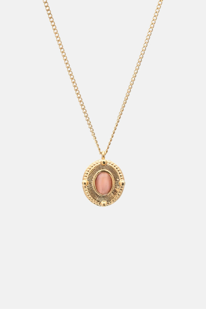 NECKLACE "MADEMOISELLE“ GOLD/ROSE