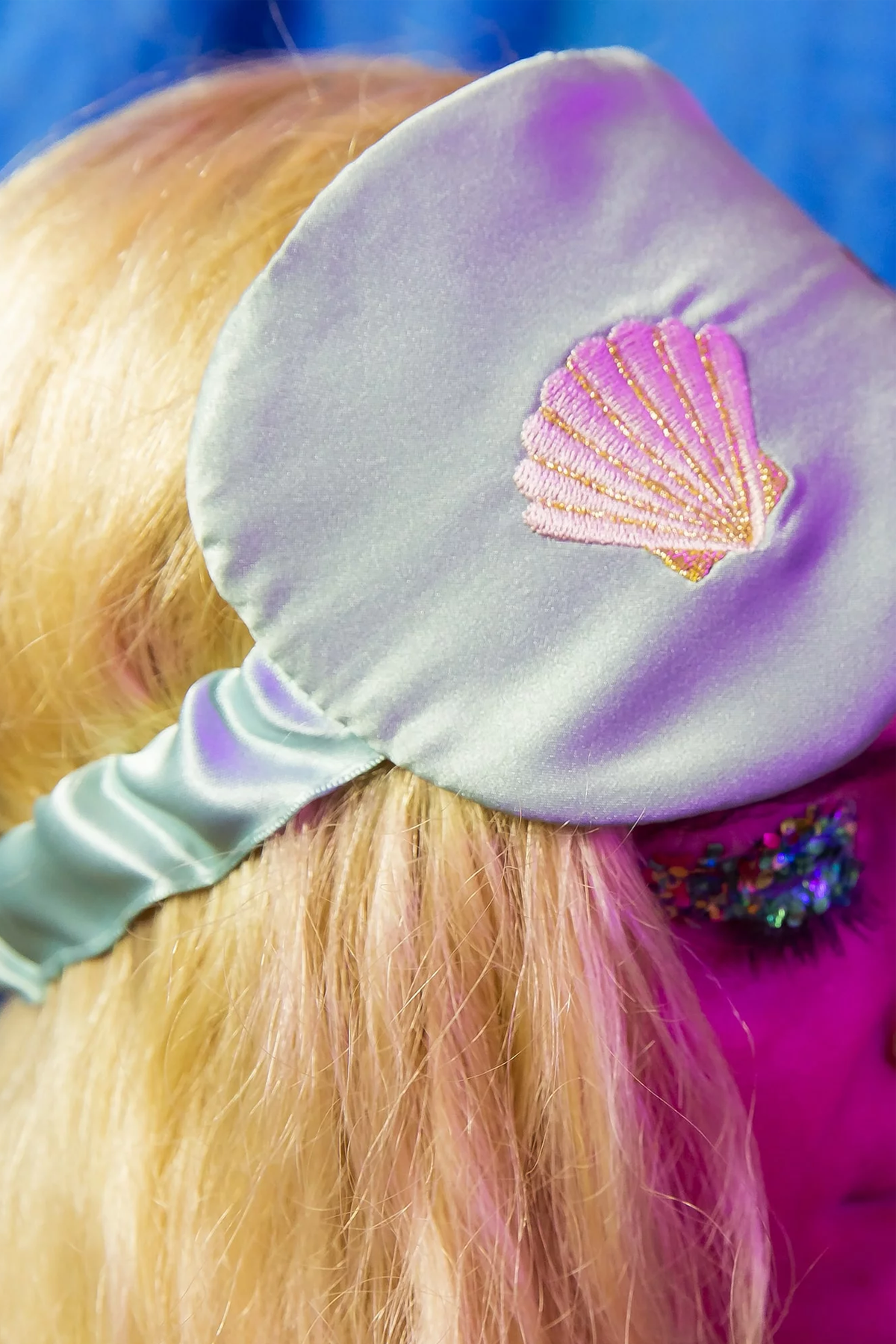 SLEEP MASK "MEERMAID" BLUE