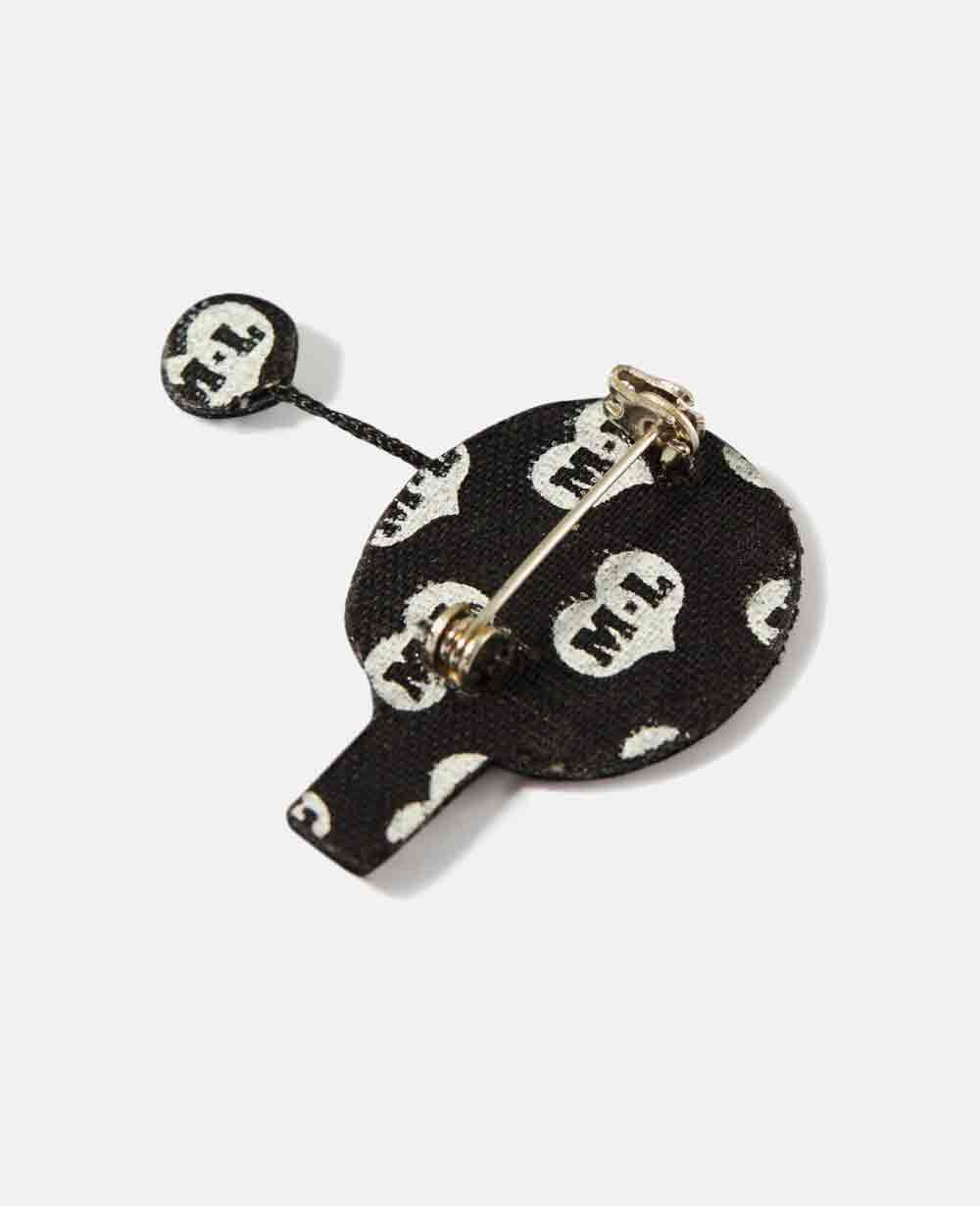 BROOCH "PING PONG"