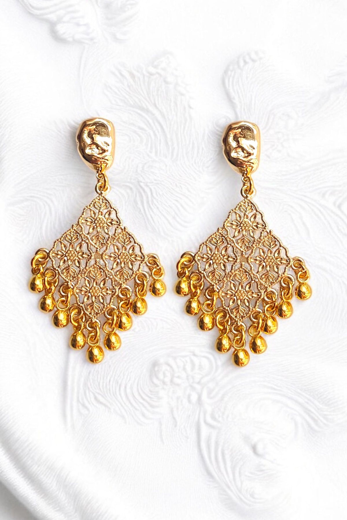 EARRINGS "XANTHE" GOLD