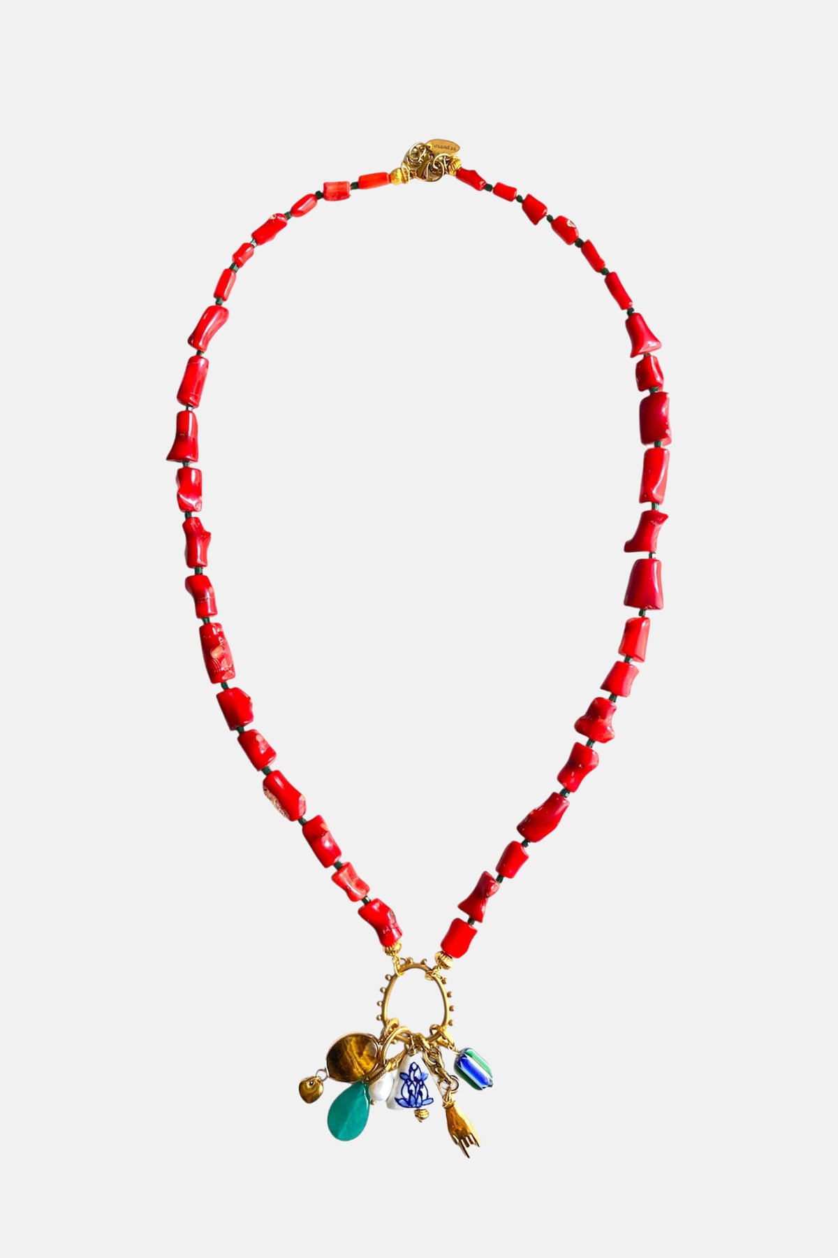NECKLACE "KORALIA" RED