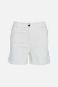 JEANS SHORTS WHITE