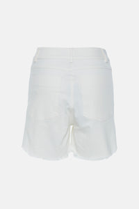 JEANS SHORTS WHITE