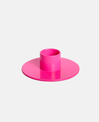 CANDLE HOLDER "POP” NEON PINK