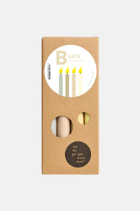 CANDLE SET OF 4 "BEACH"