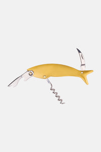 WINE BOTTLE OPENER "FISH“ GOLD/SILVER