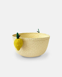 WOVEN BASKET "LEMON"