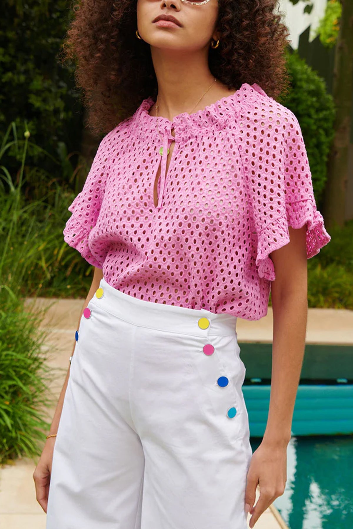 OVERSIZED BLOUSE "MAJORCA"