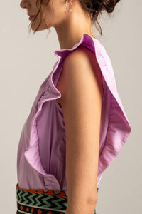 BLOUSE WITH VOLANTS "ELIX"