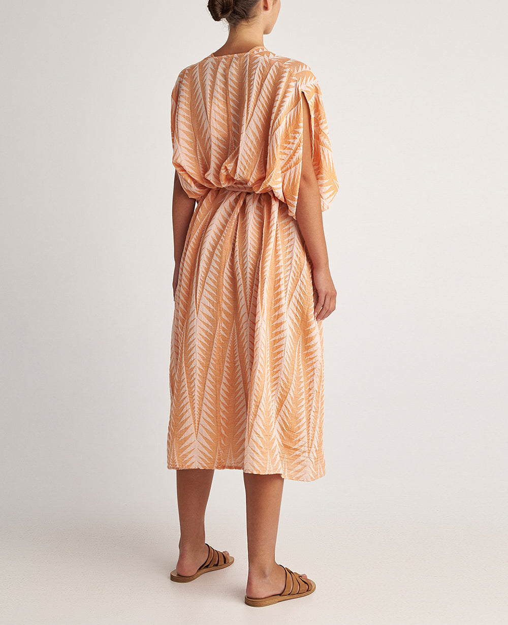 KAFTAN DRESS WITH BELT "FINIKAS"