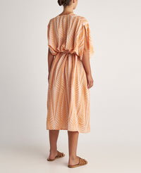 KAFTAN DRESS WITH BELT "FINIKAS"