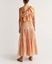 LONG ONE SHOULDER DRESS "FINIKAS"