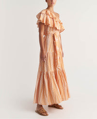 LONG ONE SHOULDER DRESS "FINIKAS"