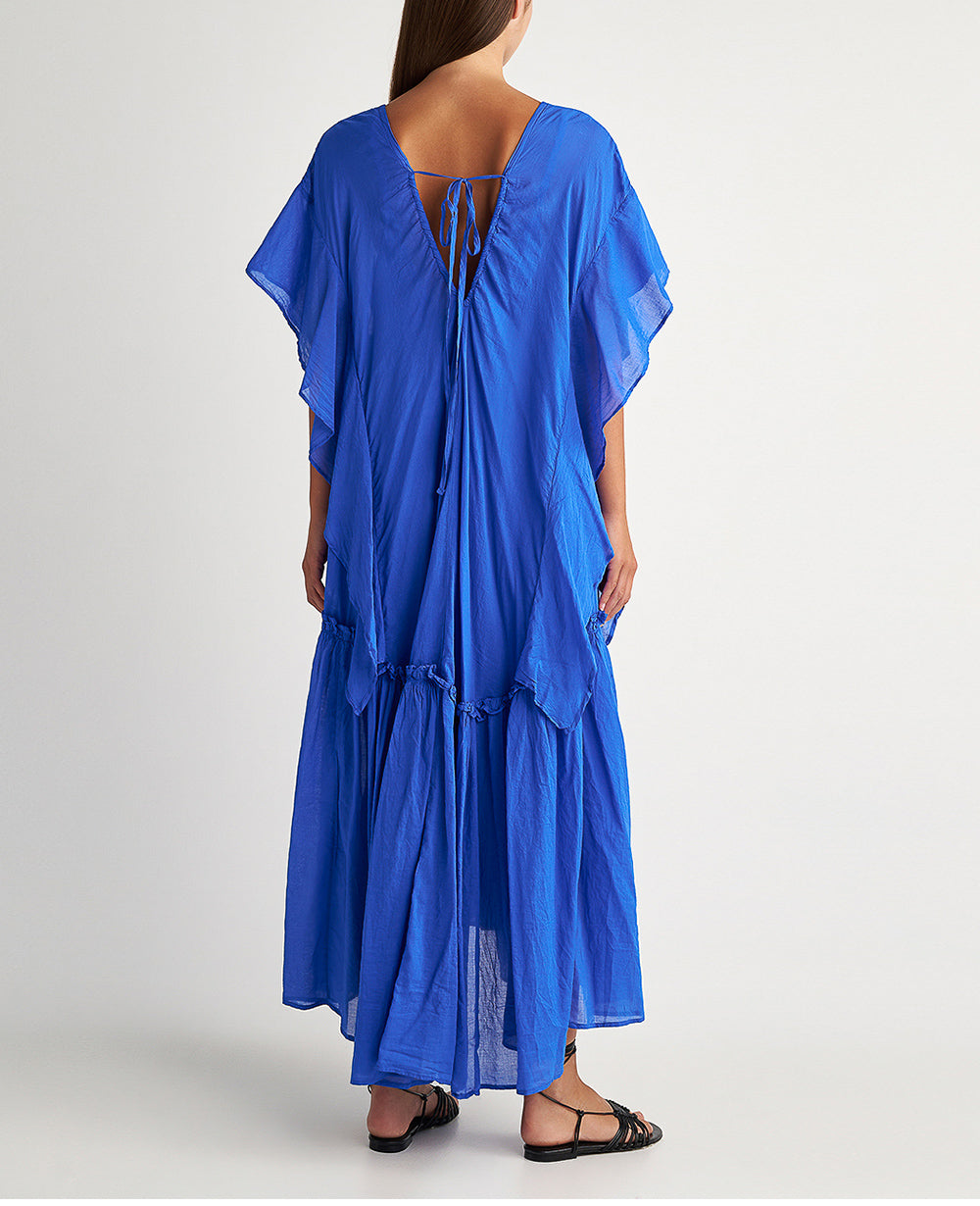 OVERSIZED DRESS "DAPHNE" BLUE