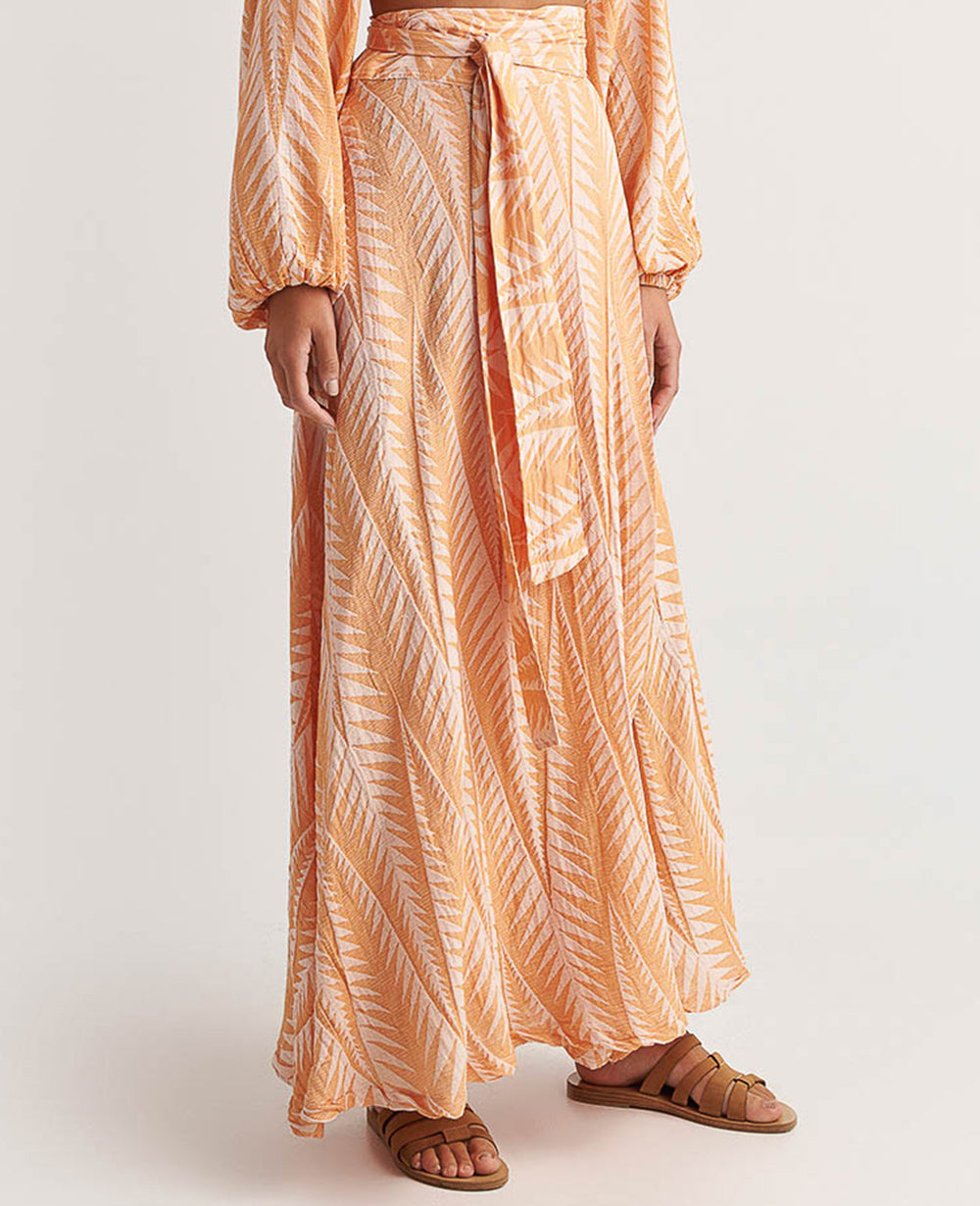 MAXI WRAP SKIRT "FINIKAS"