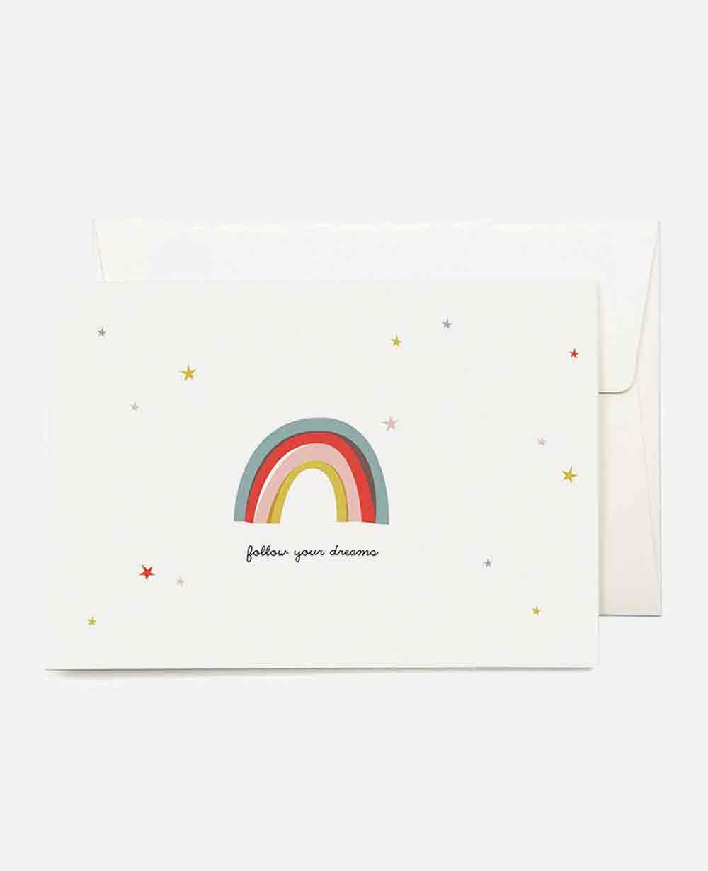 GREETING CARD "RAINBOW"