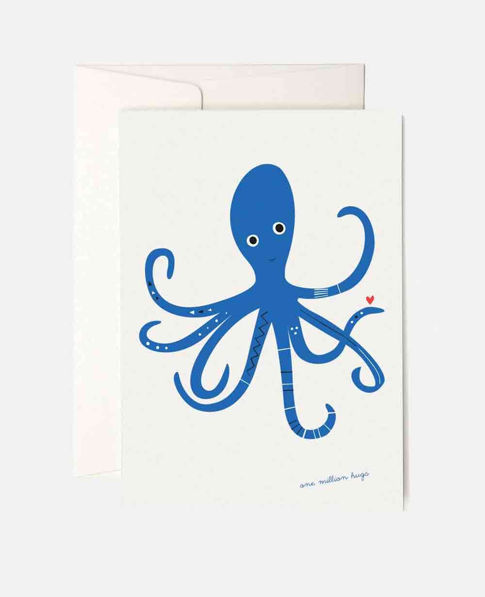 GREETING CARD „OCTOPUS“