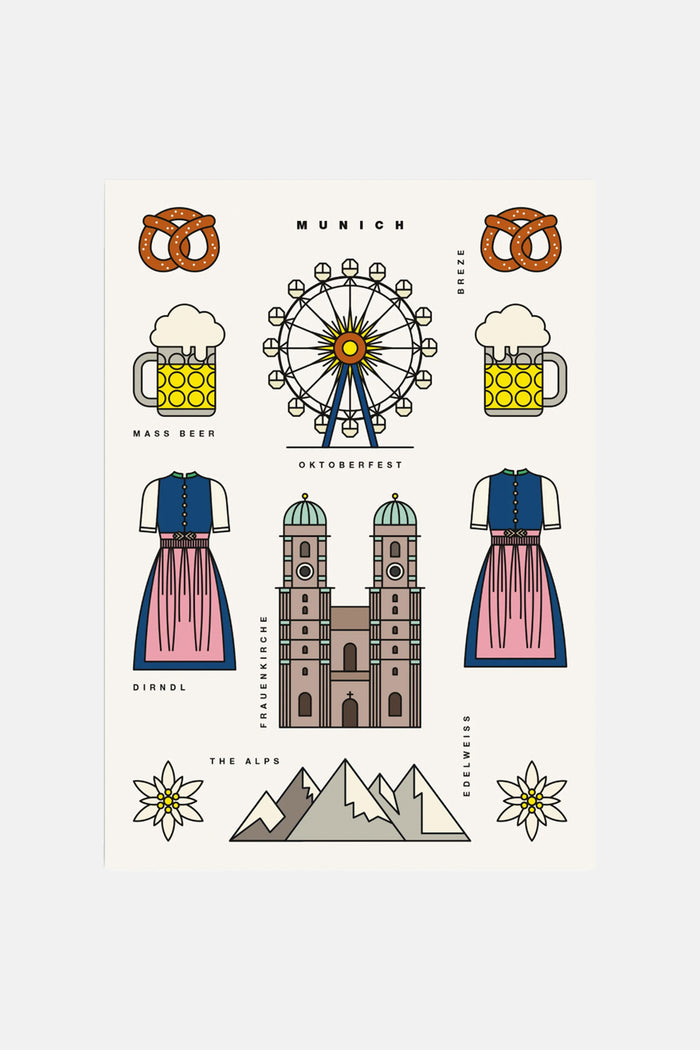 GREETING CARD "MUNICH"