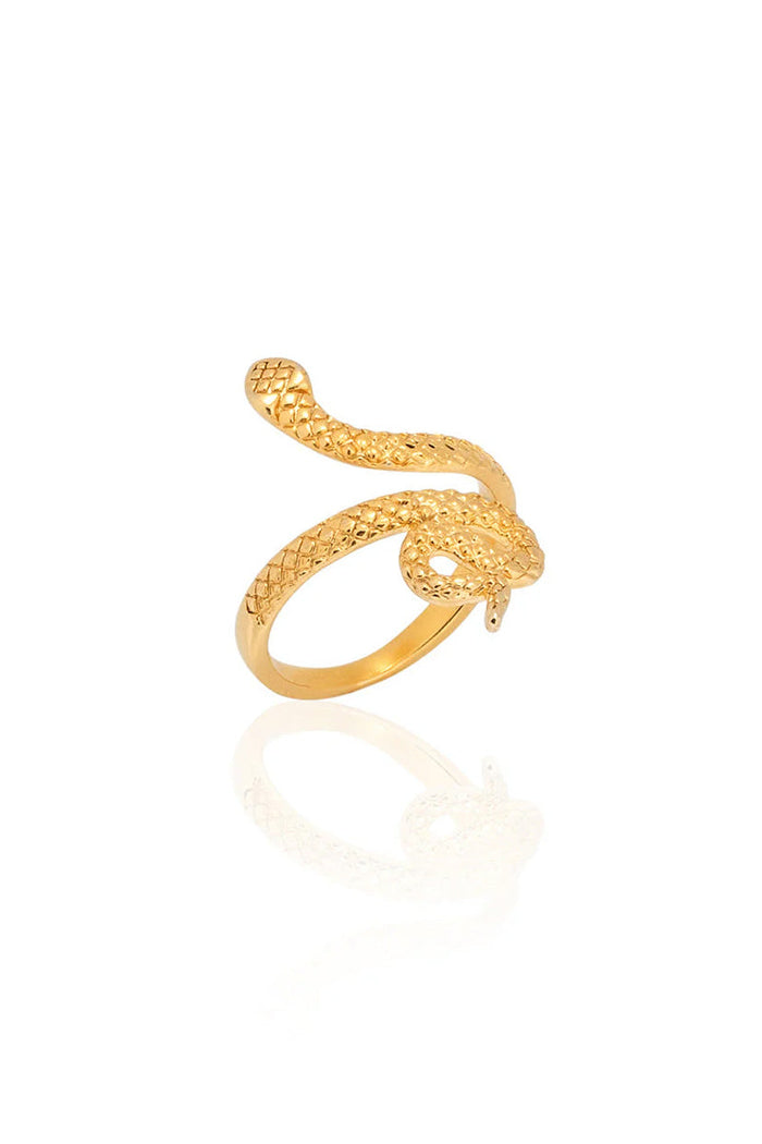 RING "SNAKE" GOLD