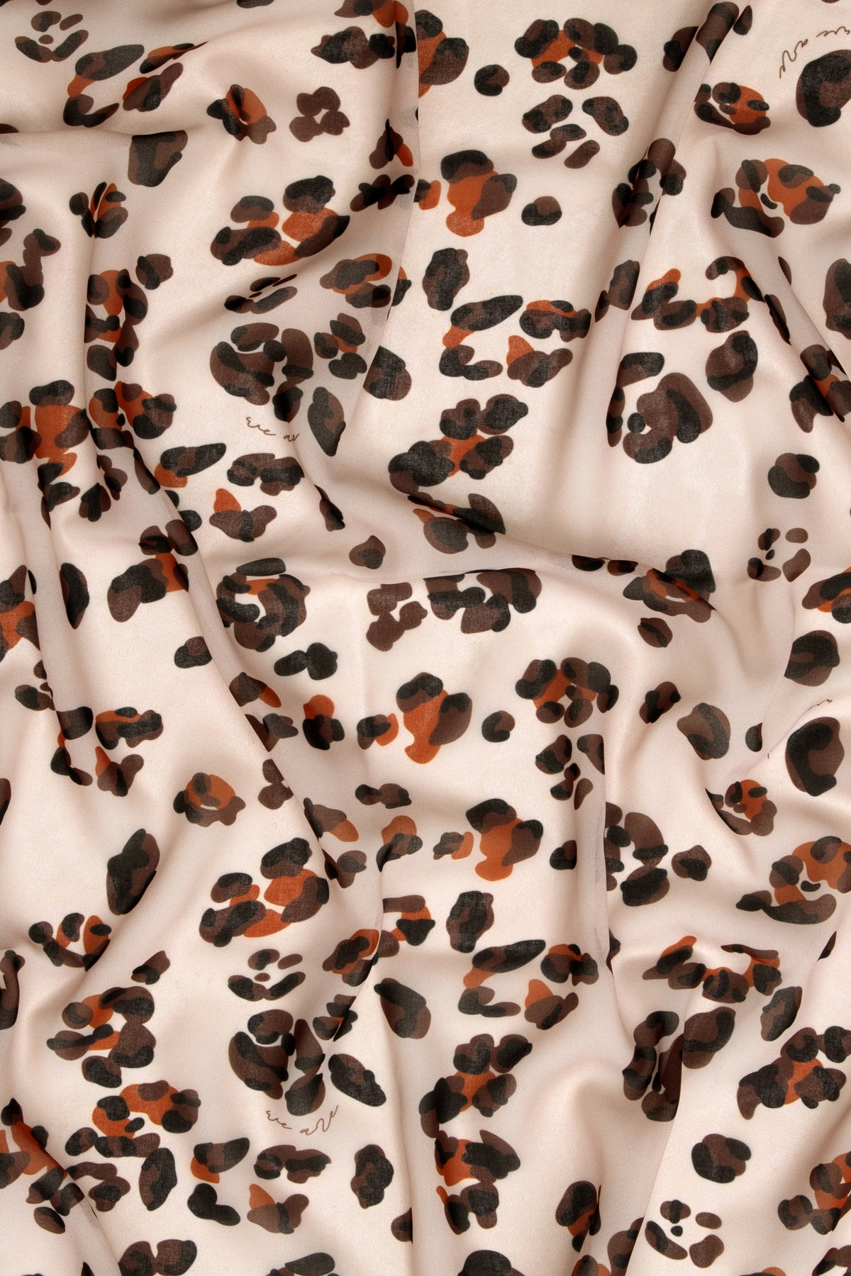 SILKY SCARF "LEOPARD" MULTICOLOR