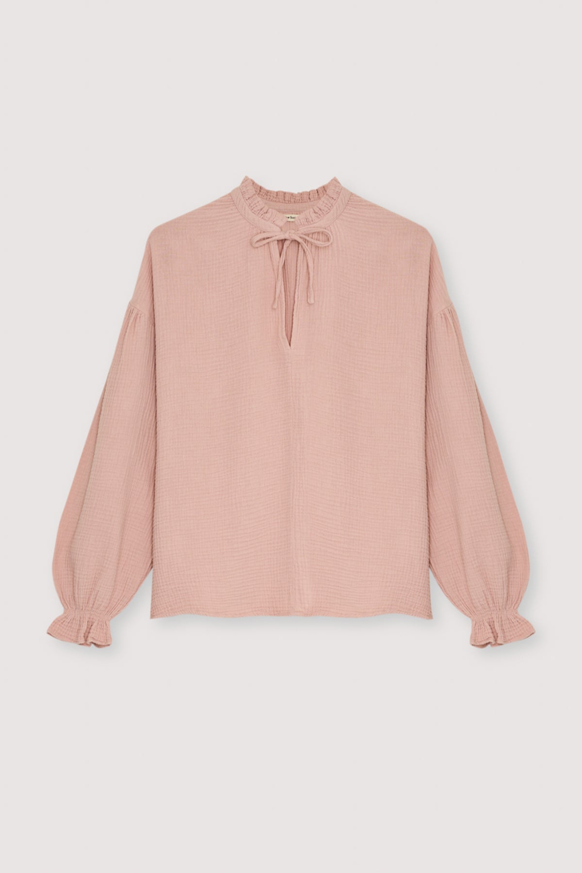 MUSSELINE BLOUSE "OLIVIA" FADED ROSE