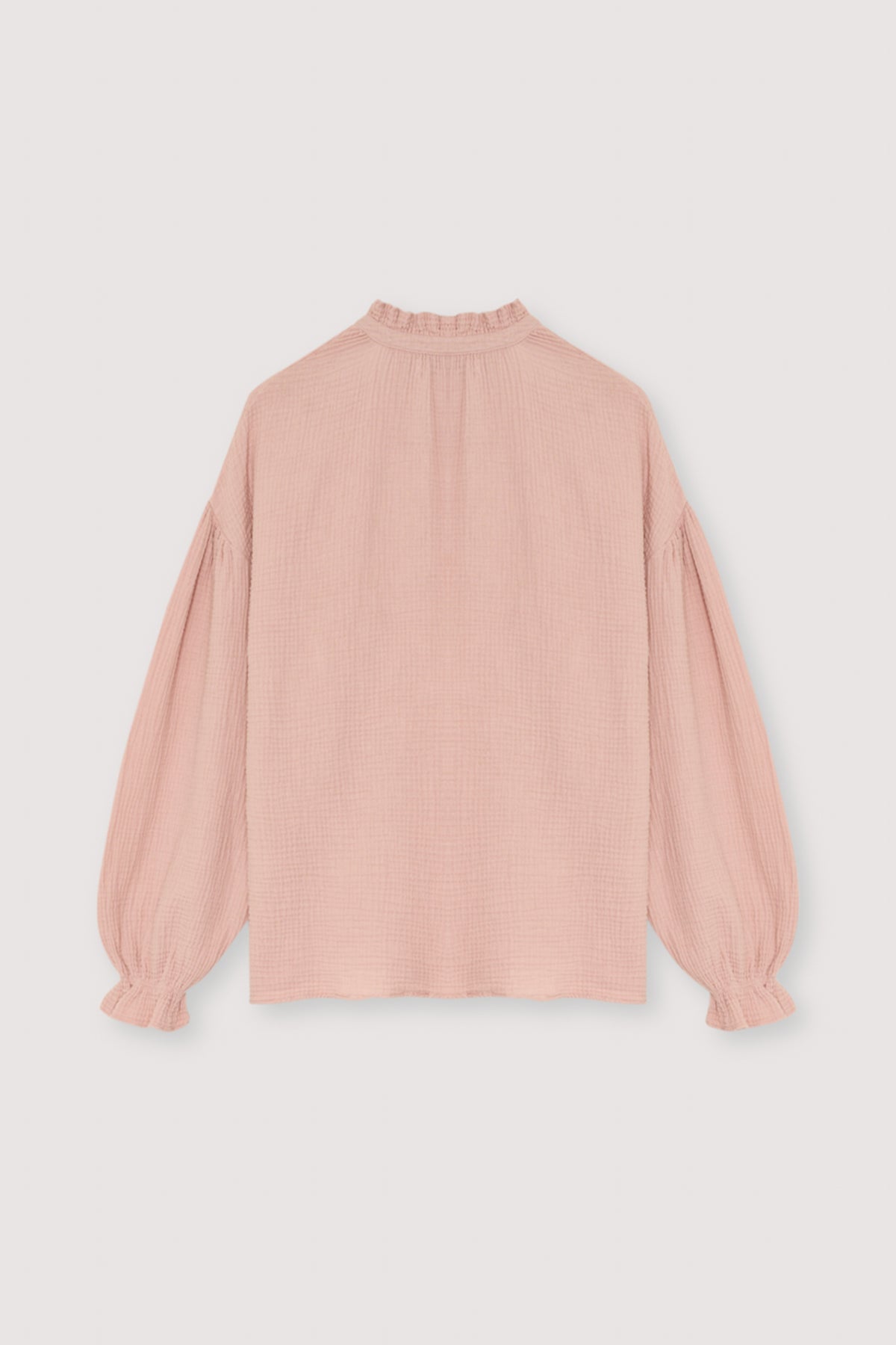 MUSSELINE BLOUSE "OLIVIA" FADED ROSE