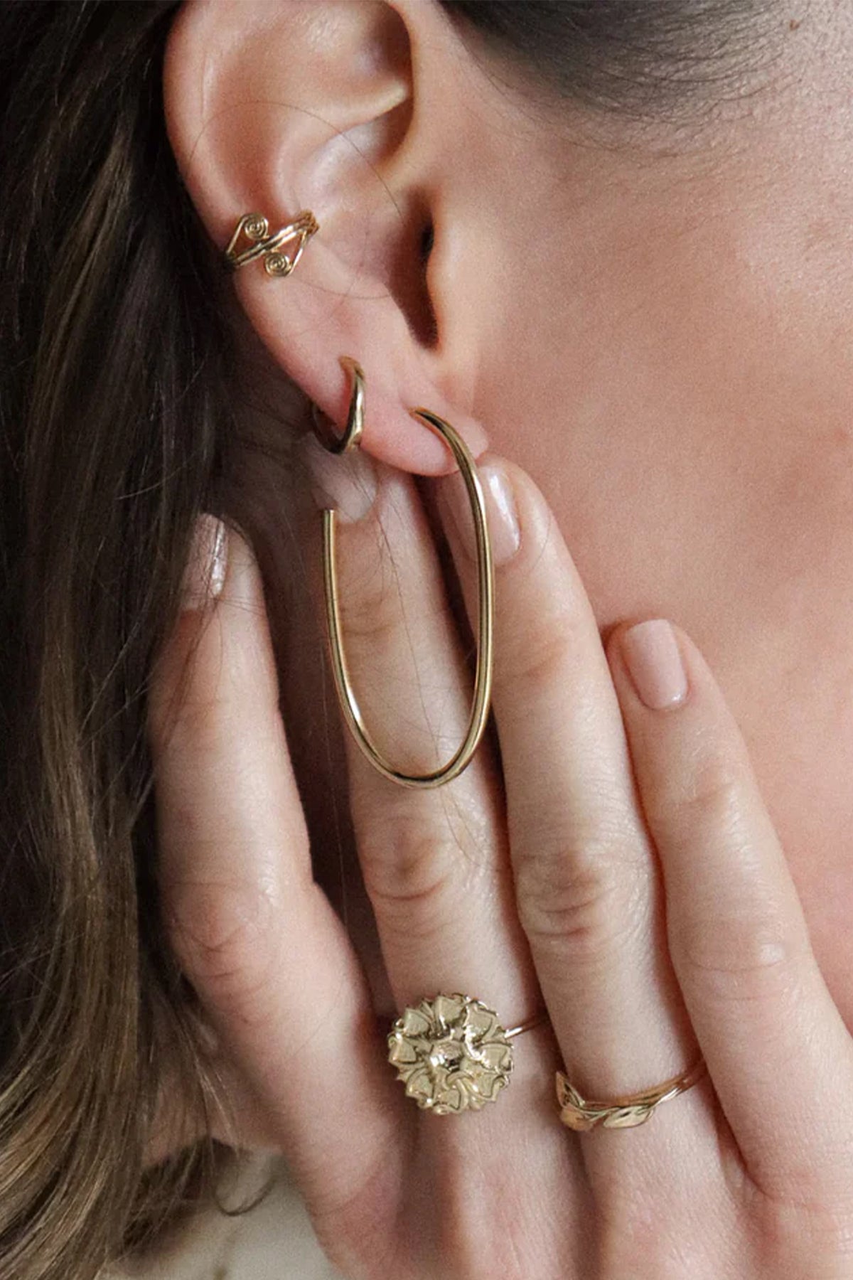 EARRINGS "ELORA" GOLD