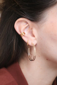 HOOPS "CLARA" GOLD