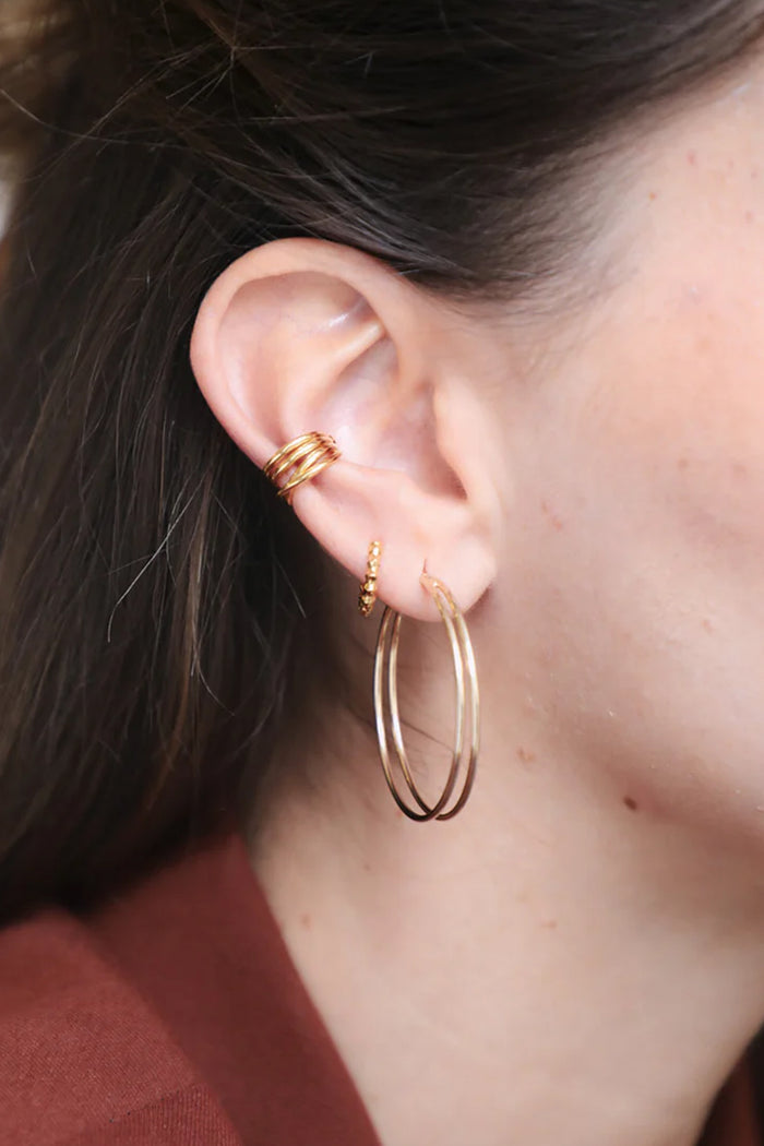 HOOPS "CLARA" GOLD