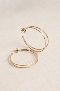HOOPS "CLARA" GOLD