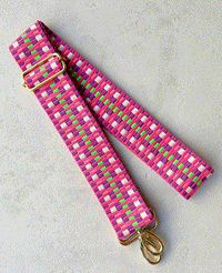 WOVEN BAG STRAP "ZIGZAG"