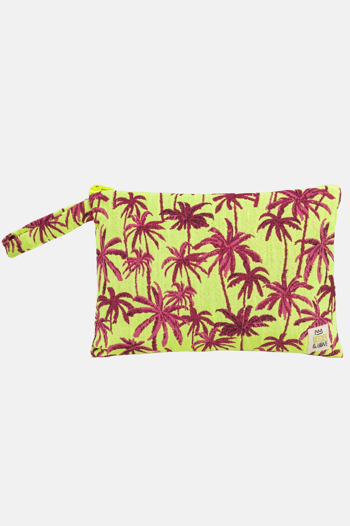 POUCH "SANTA MONICA" YELLOW/PINK