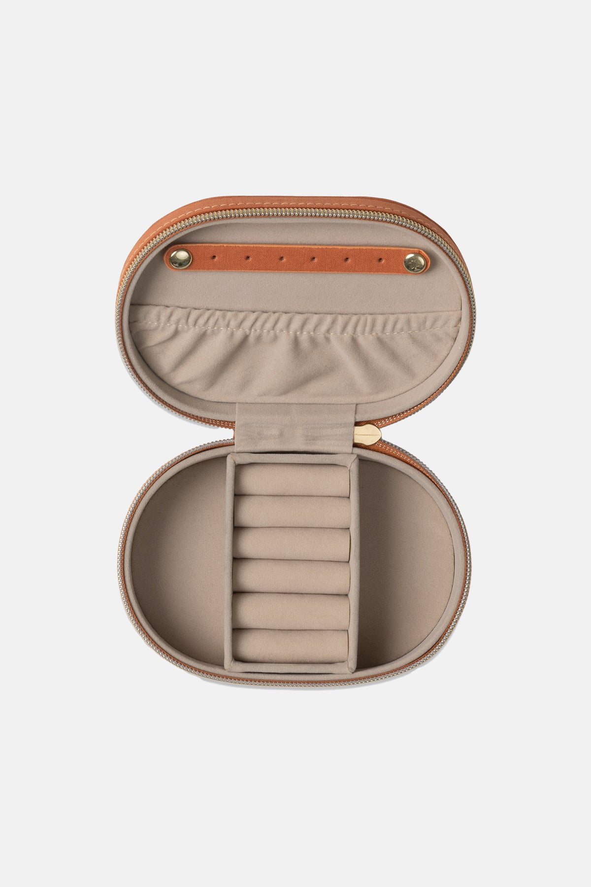 OVAL JEWELRY CASE "SUN“ ORANGE