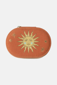 OVAL JEWELRY CASE "SUN“ ORANGE