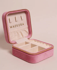 TRAVEL JEWELRY CASE "ALMA" SWEET PINK