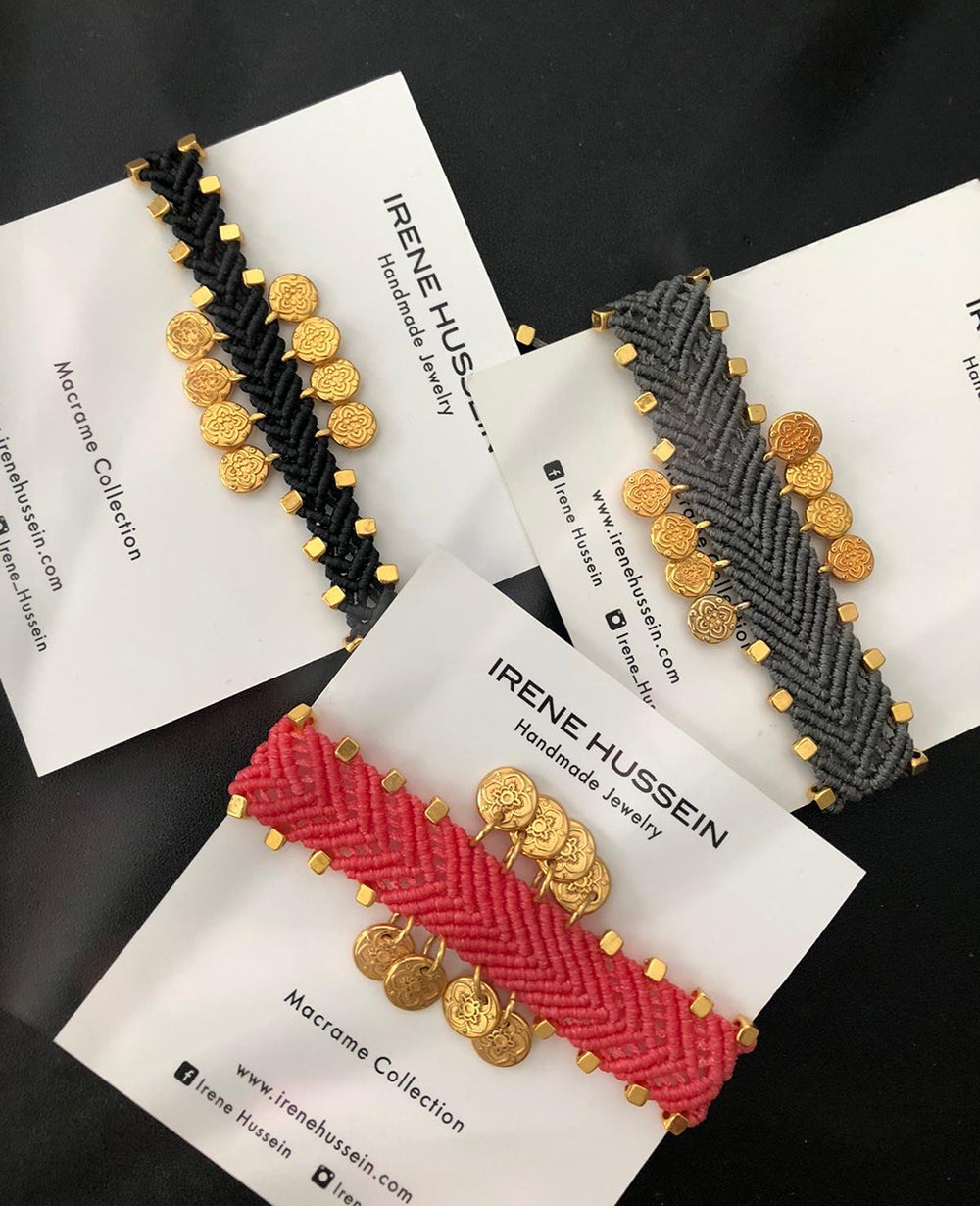 COINS MAKRAMEE BRACELET