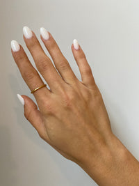 RING  "SIMPLE HAMMERED"